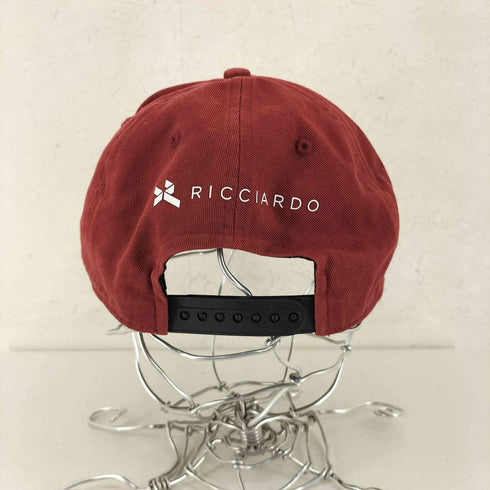 RICCIARDO  ロゴ刺繍 6パネルキャップ メンズ
